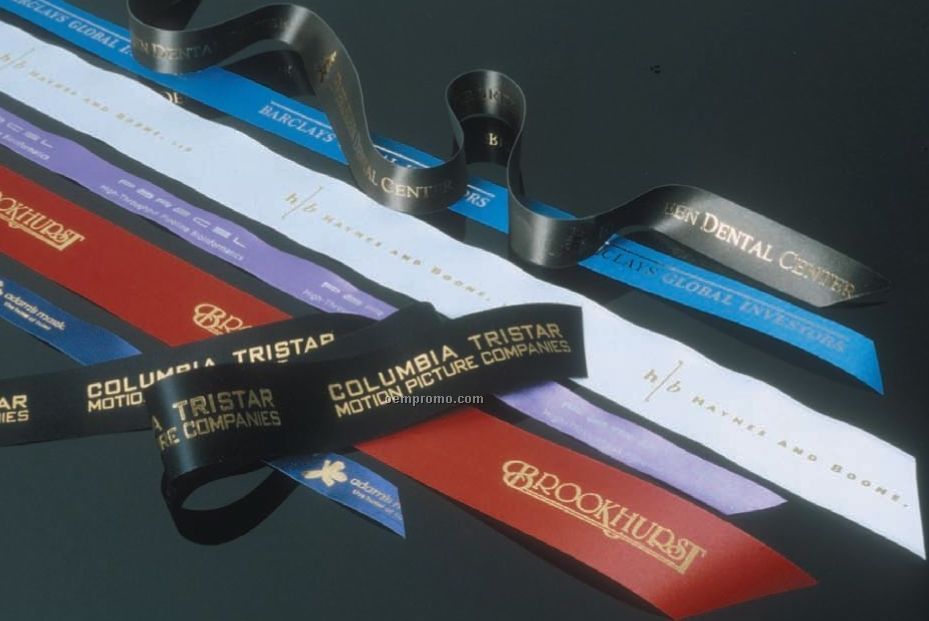 Personalized Ribbons #300 Single Faced Satin (5/8")