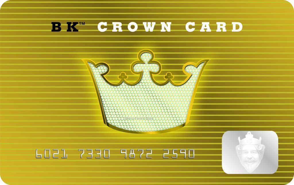 $10 Burger King Gift Card (Bk Crown Card)