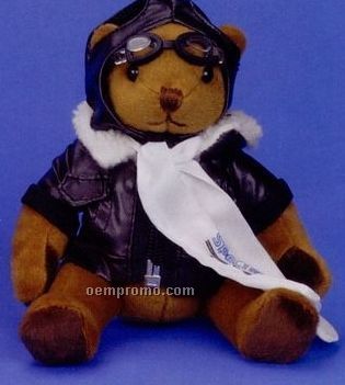 Aviator Uniform For 8" Stock Bear