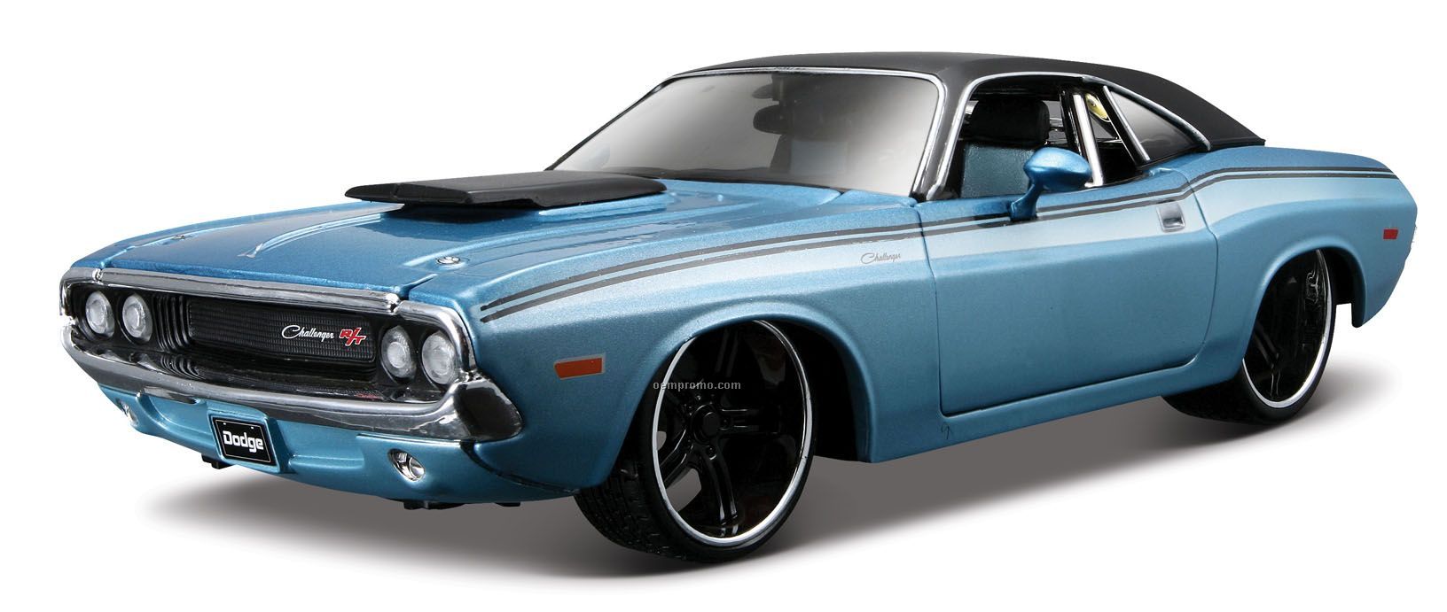 7"X2-1/2"X3"1970 Dodge Challenger R/T Coupe All Star Die Cast Replica