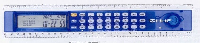 Multi-function Ruler Calculator