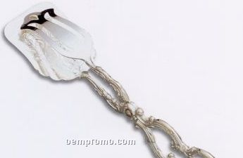 Silverplated Loveland Rose Pastry Tongs