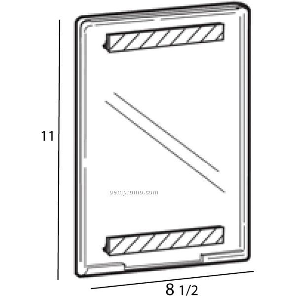 Wall Frame For 8 1/2'' W X 11'' H W/Tape