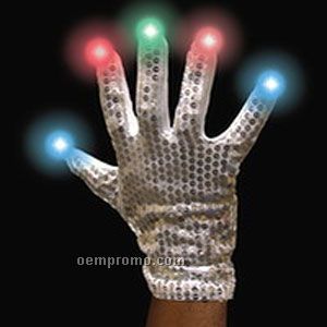 Light Up Costume - Glove - Rock Star