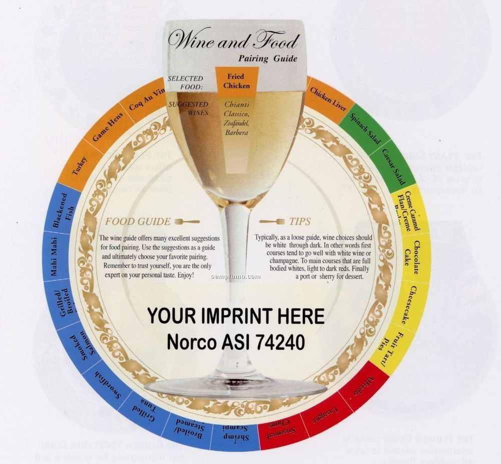 Stock Guide Wheel - Wine Guide