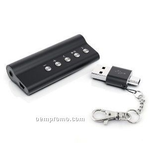 Coby Mp3 Player With 2 Gb Flash Memory & USB Adapter