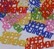Fanci Fetti Multi Color Happy Retirement