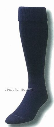 Solid Color Toe & Heel Soccer Sock (5-9 Small)