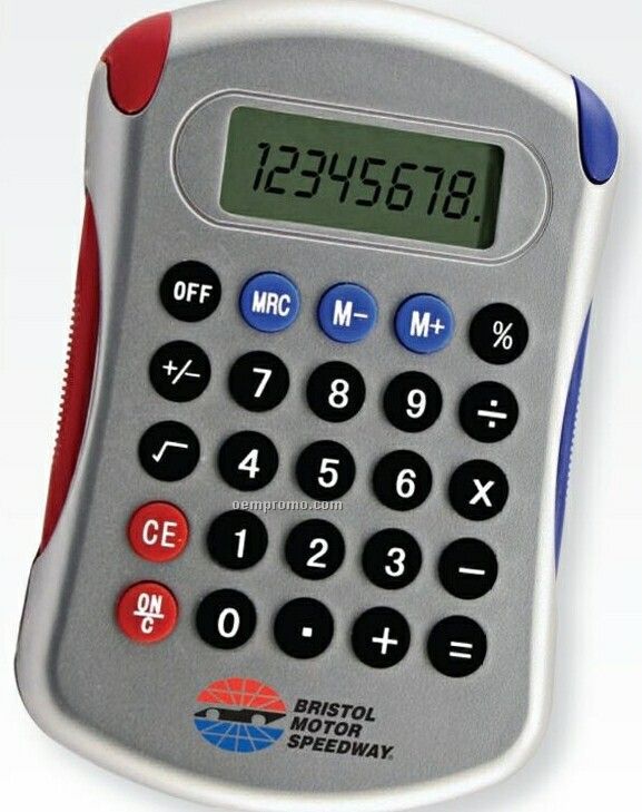 Calculator With Memo Pad Holder
