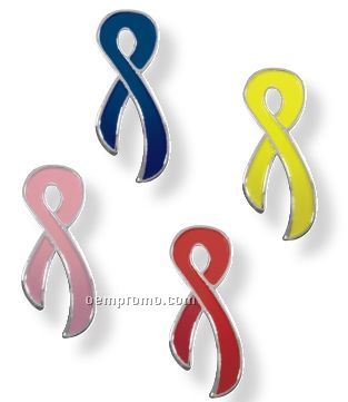 Domestic Violence Cause Ribbon Pin (Purple)