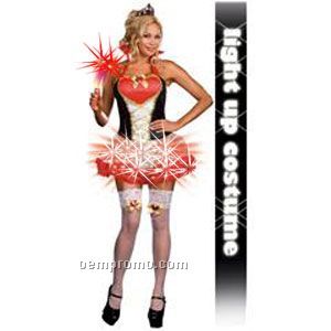 Light Up Queen Of Hearts Costume (Plus Size)