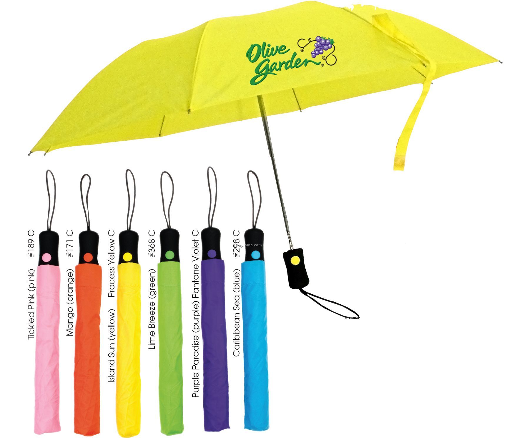 Spirit Folding Umbrella (Full Color)