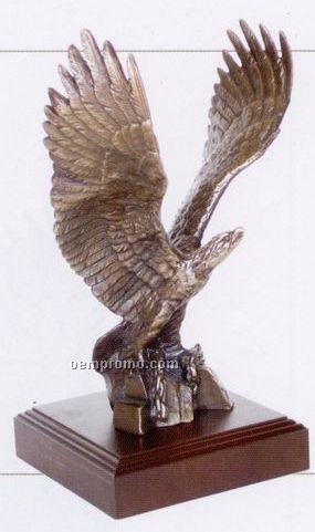 13" Break Away Eagle Sculpture
