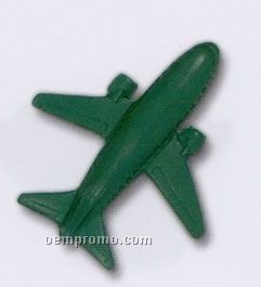 Airplane Stock Shape Pencil Top Eraser