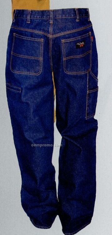 Walls Stonewashed Utility Jean Unhemmed Flame Resistant Pants
