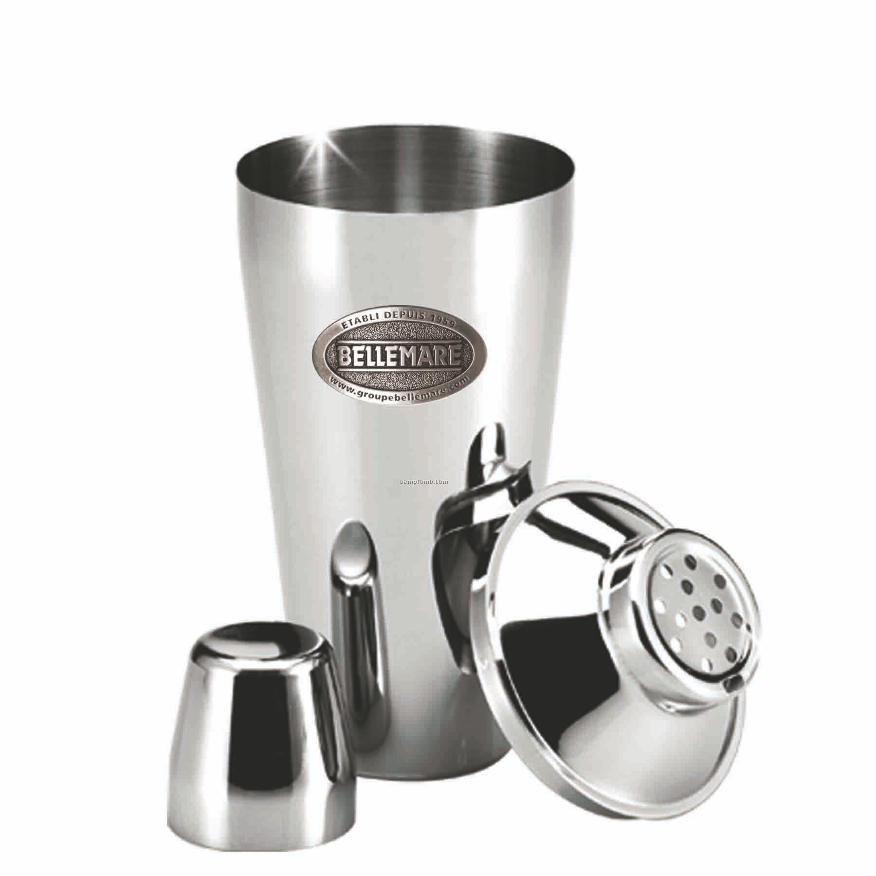 15 Oz. Martini Selection Stainless Steel Shaker (Pewter Decoration)