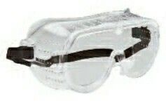 Boxed Perforated Safety Goggles W/Vinyl Frame - 116bx