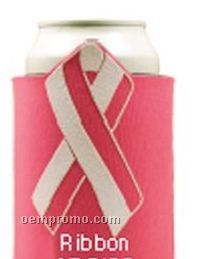 Crazy Frio Beverage Holder - Cancer Ribbon