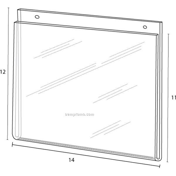 Wall Frame For 14'' W X 11'' H W/Holes
