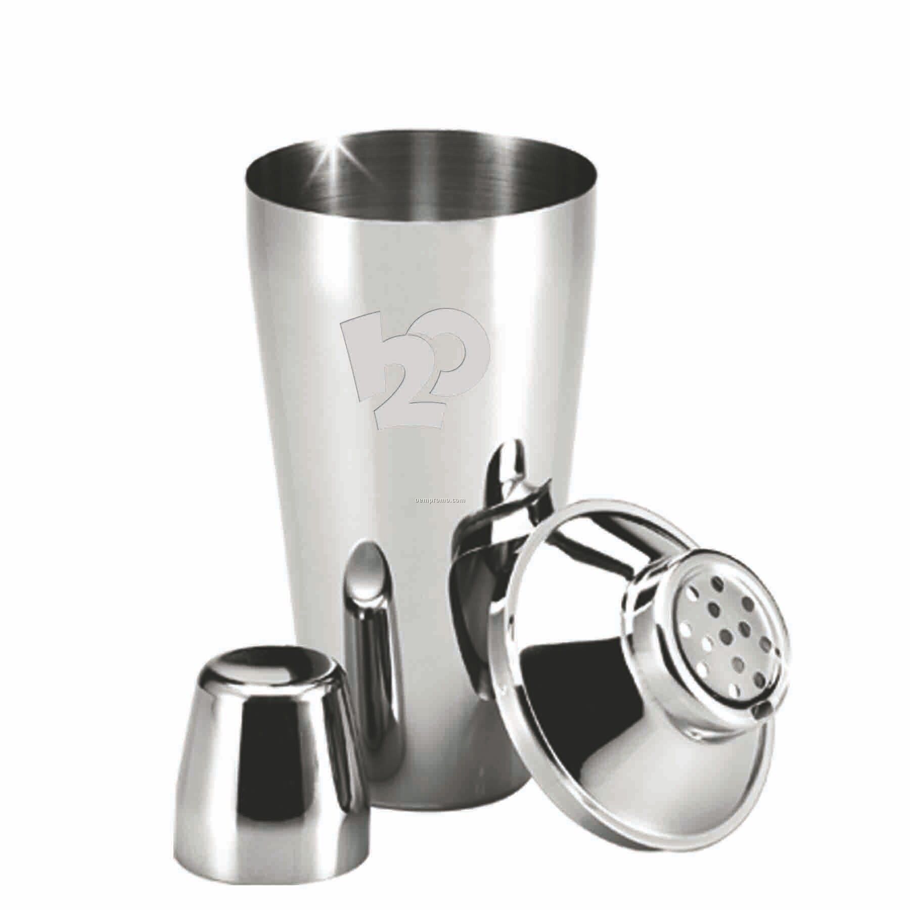 15 Oz. Martini Selection Stainless Steel Shaker (Deep Etch)