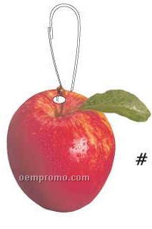 Apple Zipper Pull