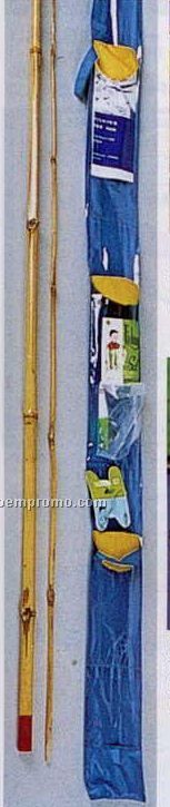 Complete Bamboo Fishing Pole Set