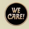 Motivational & Recognition Round Lapel Pin - We Care (5/8")