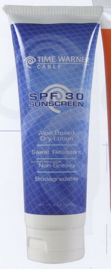 4 Oz. Custom Sunscreen In Tube