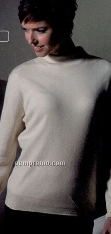 Edwards Women's Cotton Cashmere Mock Neck Sweater