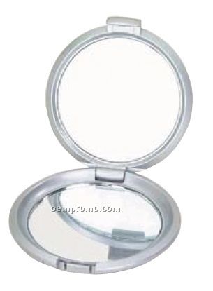 Elegant Magnifier And Regular Mirror Set All-in-one