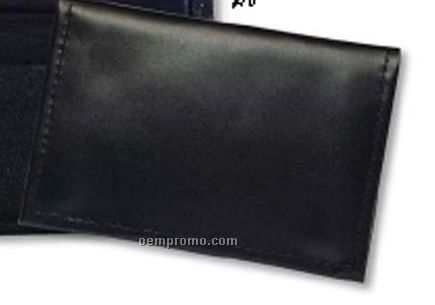 Leather Card Case W/ Window - Regency Cowhide Leather