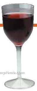 10 Oz. Wine Goblet Clear Plastic