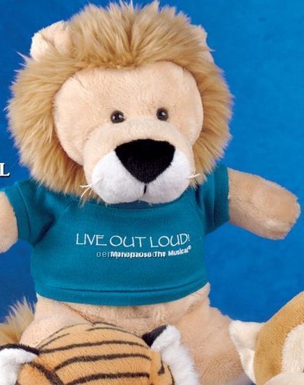 Pudgy Plush Stuffed Lion