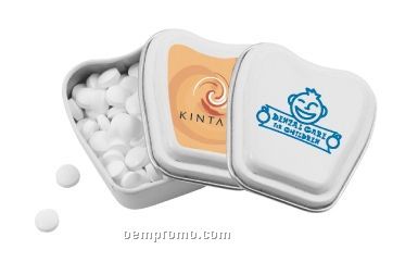 Tooth Shaped Tin With Sugar Free Mints
