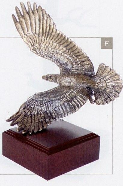 Above & Beyond Soaring Eagle Sculpture (12")