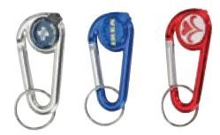 Bright LED Light Carabiner With Push Button