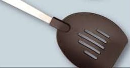 Cubo Slotted Curved Spatula