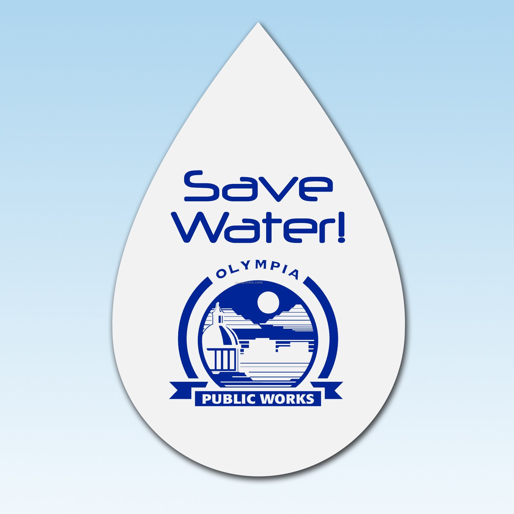 Water Companies Static Cling Decal