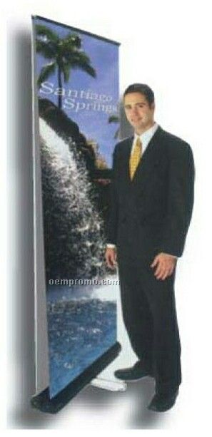 Double Side Retractable Banner Stand - 33