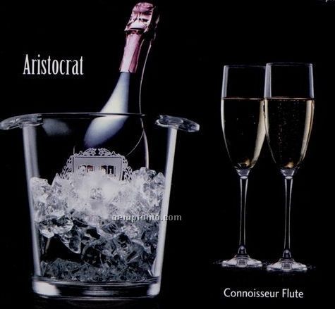 Aristocrat Wine Cooler & 2 Flutes