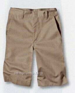 Boy's Flat Front Shorts (4-7)