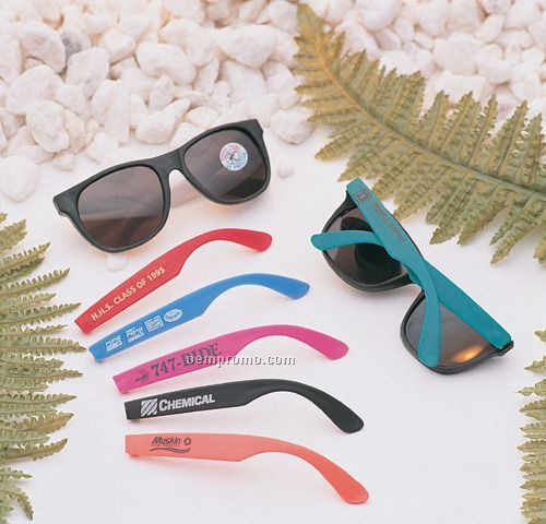 Promotional Neon Rubber Sunglasses