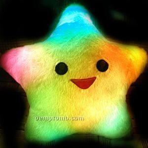 Multi-color LED Star Cushion
