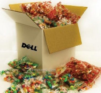 Office Treat Box Filled With 20 Small Packs/ 4 Large Packs