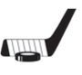 Stock 2 Hockey Sticks And Puck Mascot Chenille Patch