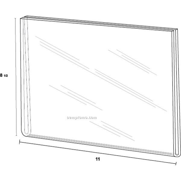 Wall Frame For 11'' W X 8 1/2'' H W/Tape