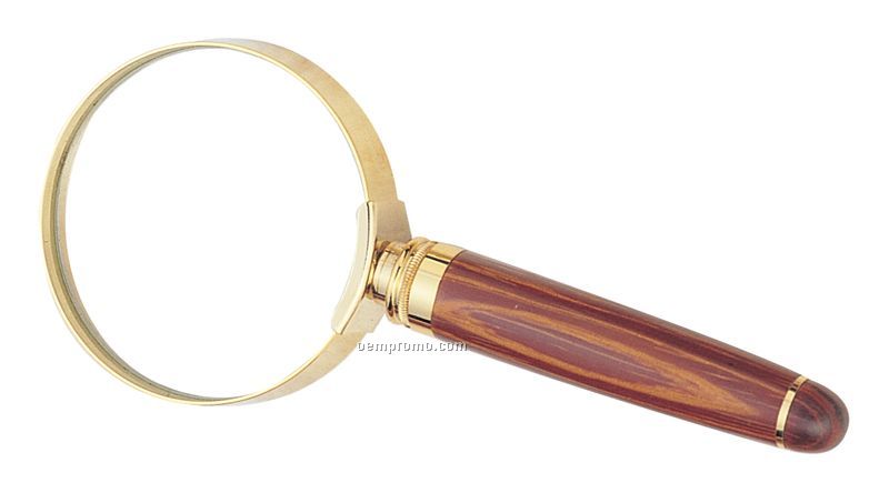 Magnifier Glass With Rosewood Handle