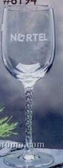 10-1/2 Oz. Spiral Wine Glass (8-1/2")
