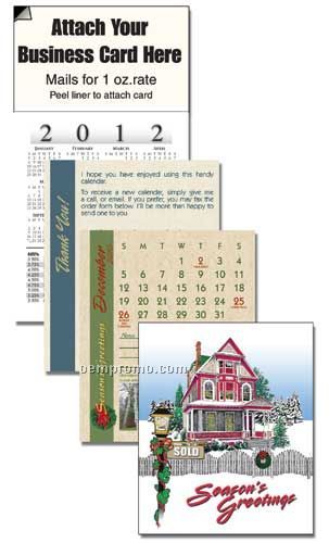 2011 Snow House Cover 13 Month Realtor Calendar