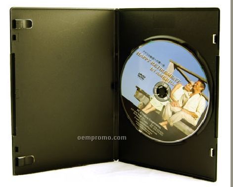DVD Replication In Black Slim Amaray Case (DVD 9)